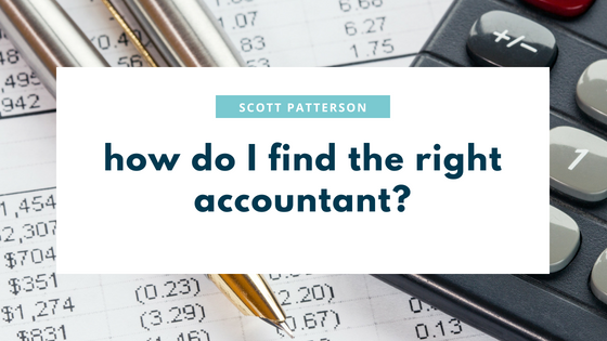 How do I find the right accountant?